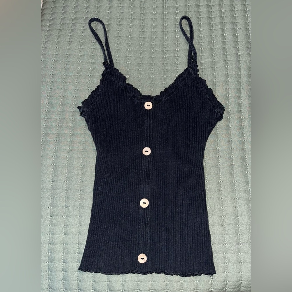 ⚡️DEREK HEART Button Down Tank